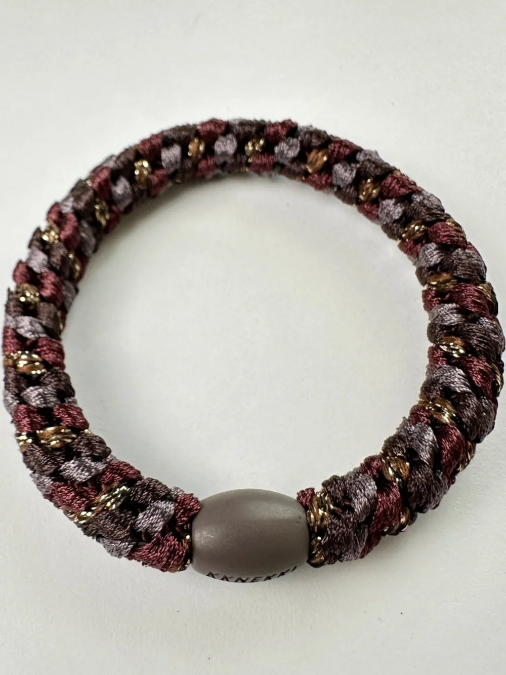 NWT 4-Bundle Authentic Original KKNEKKI Hair Ties/Elastics in Moody Dark Colors